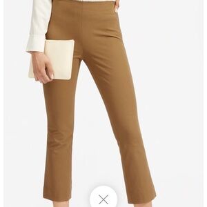 Kick Crop Everlane Work Pant in Ochre